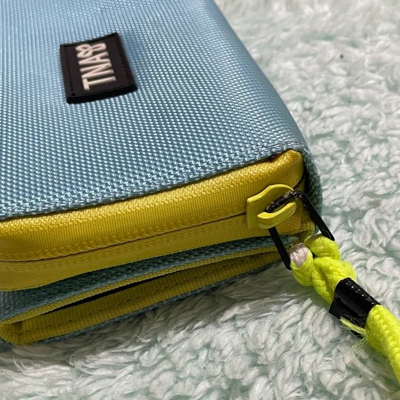 TNA blue and yellow wallet - Picture 4 of 5